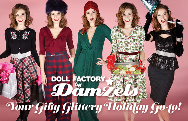 So many glittery and gorgeous new holiday dresses in-store!