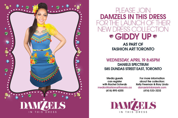 Damzels hit the runway!