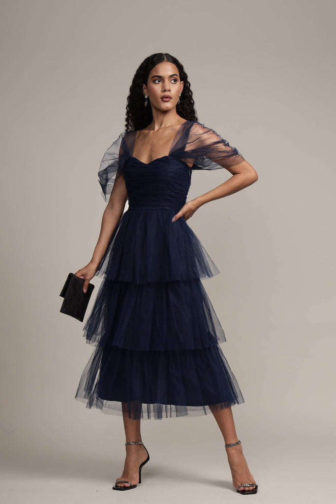 Twilight Tulle Midi Dress
