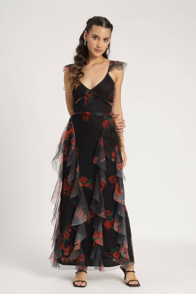 Femme Fatale Maxi Dress