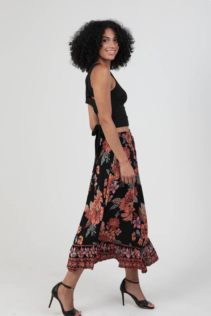 Palermo Angeled Hem Skirt