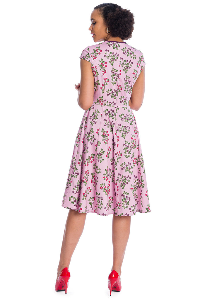 Lilac Summer Berry Dress