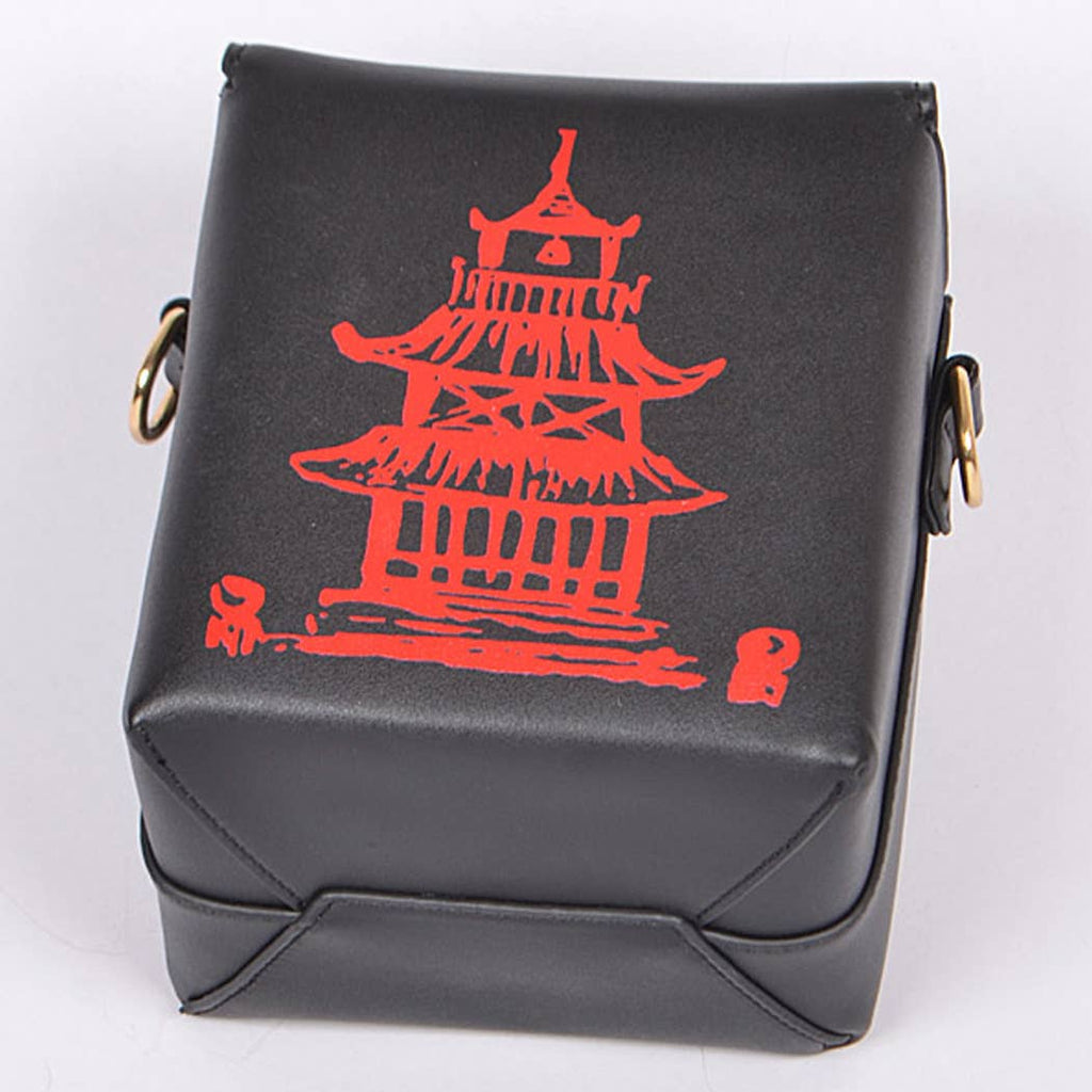 Chinese Take Out Food Purse: Gold
