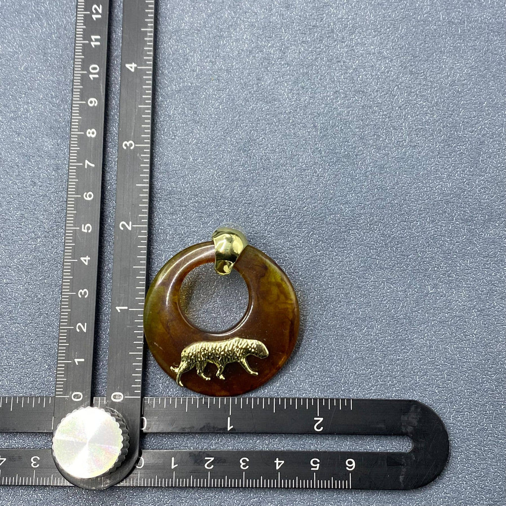 Torti Tiger Ring Earrings