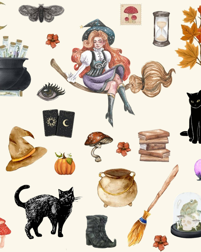Spells & Potions Printed Tights