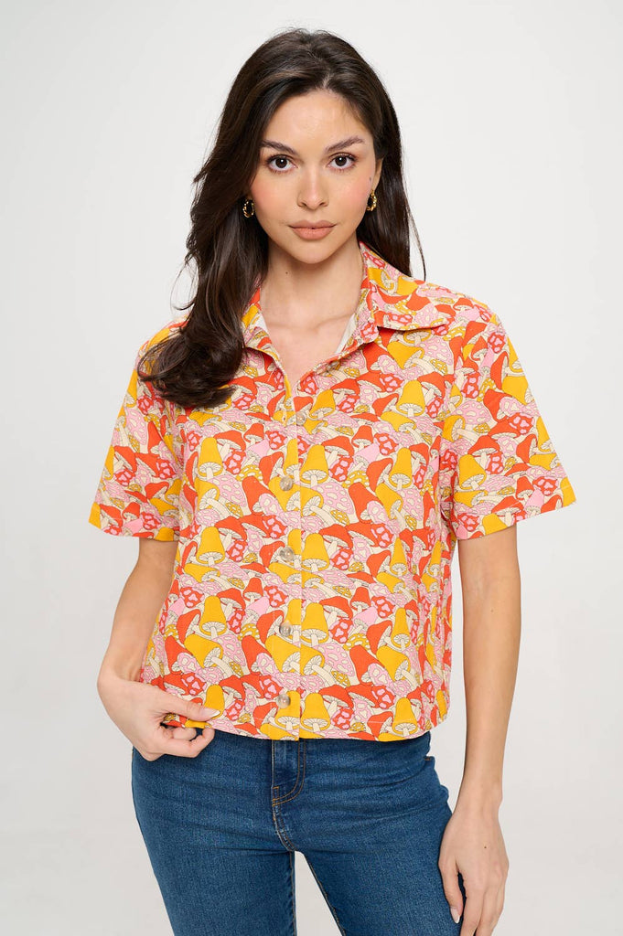 Wild Mushroom Blouse