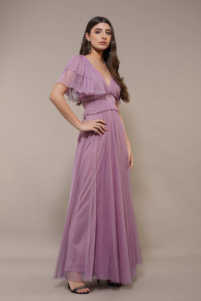 Lovely Lilac Maxi Dress