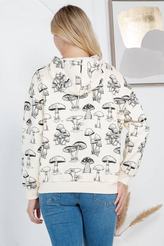 Mushroom For You In My Heart Hoodie