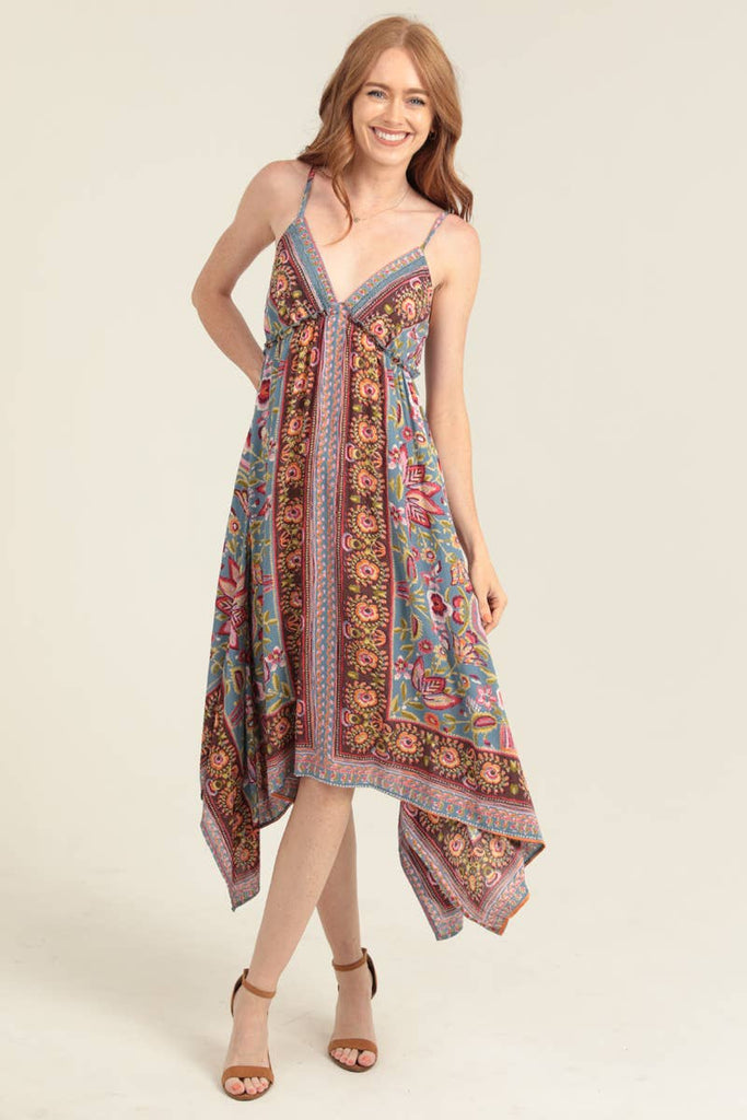 Hydra Handkerchief Dress