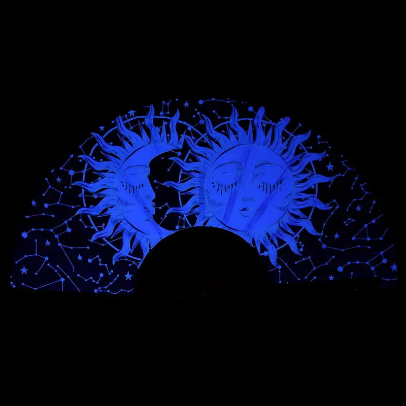 Moon And Sun Large Fan