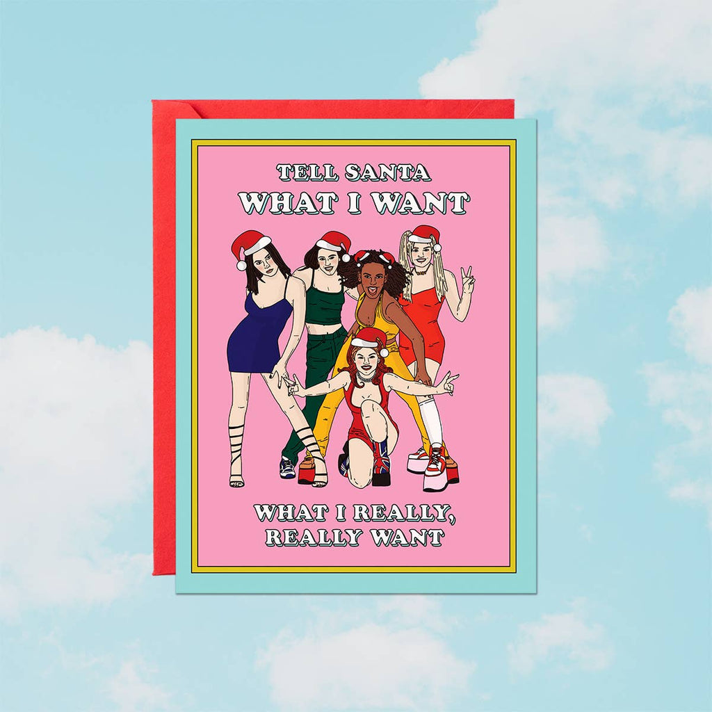 Spice Girls Christmas Card