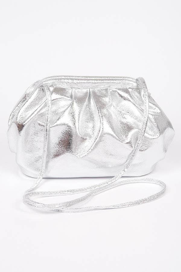 Totally Adorbs Metallic Purse: Gold