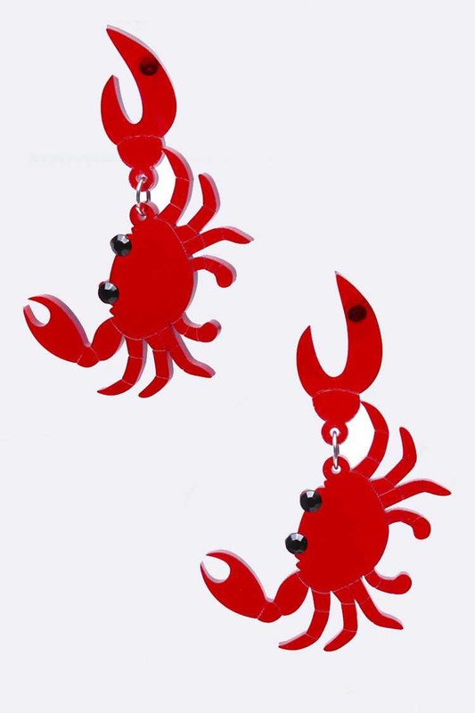 Feelin' Crabby Earrings