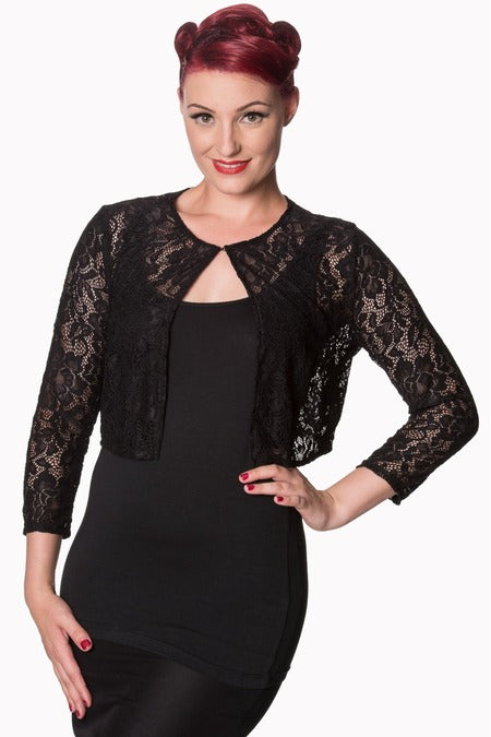 Black Lace Bolero
