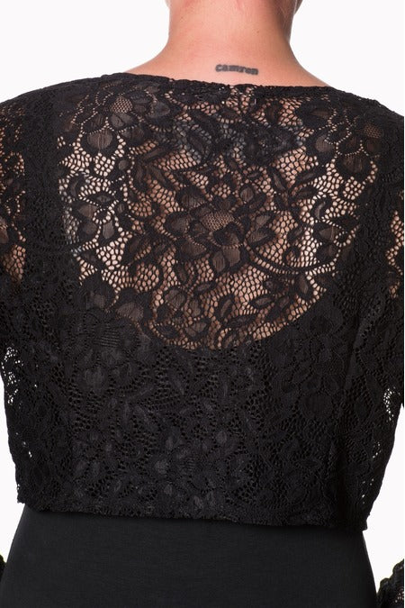 Black Lace Bolero