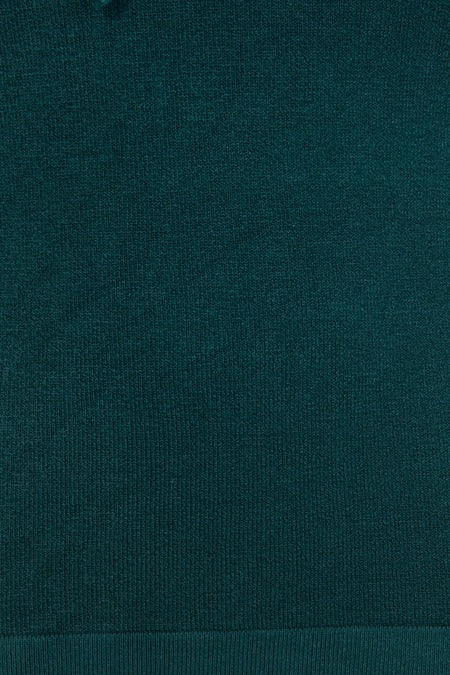 Pretty Illusion Knit Top: Green