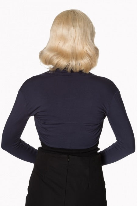 Folded Shrug : Navy