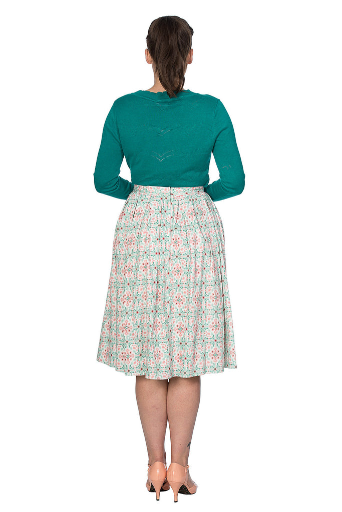 Cotton Scalloped Cardigan