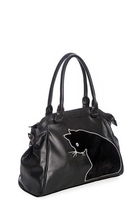 Sabrina Black Cat Bag