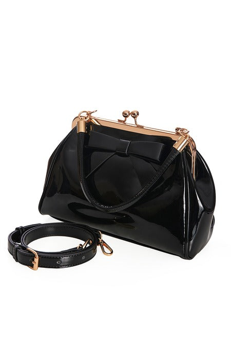 Black Nights Kisslock Purse