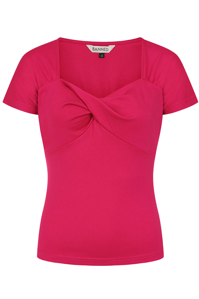 She Who Dares Top: Magenta