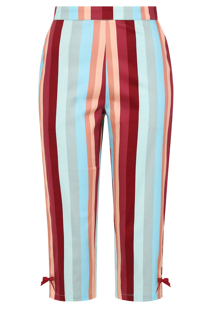 Lolipop Stripes Capri Pants