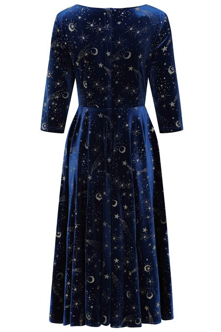 Enchanted Night Velvet Dress