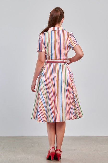 Painted Rainbow Dress