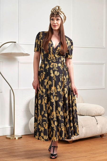 Golden Hour Wrap Dress