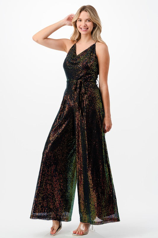 Xanadu Sequin Jumpsuit