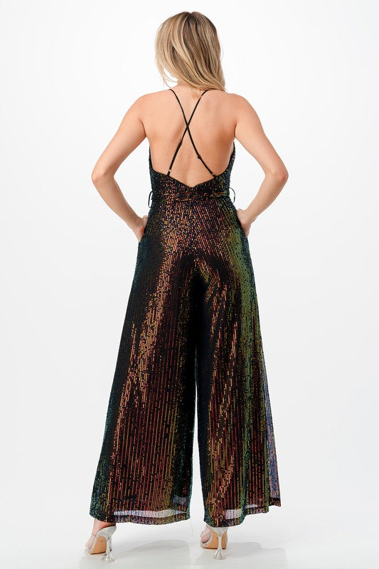 Xanadu Sequin Jumpsuit