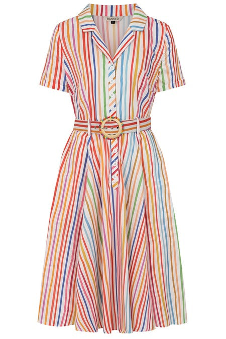 Painted Rainbow Dress