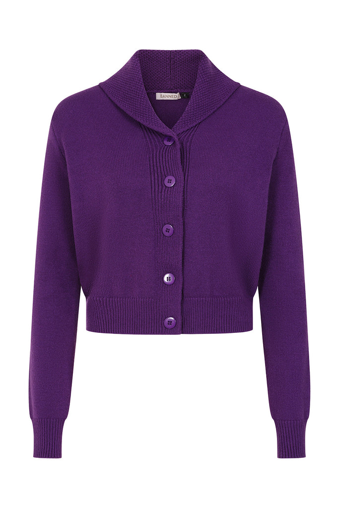 Purple Violet Cardigan