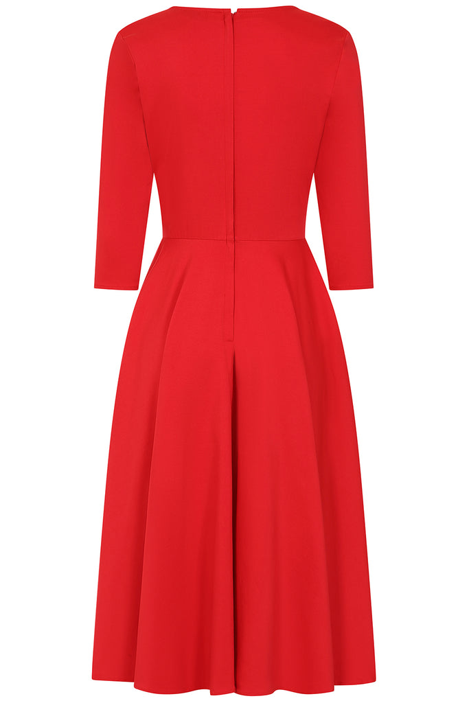 Cherry Red Marilyn Dress