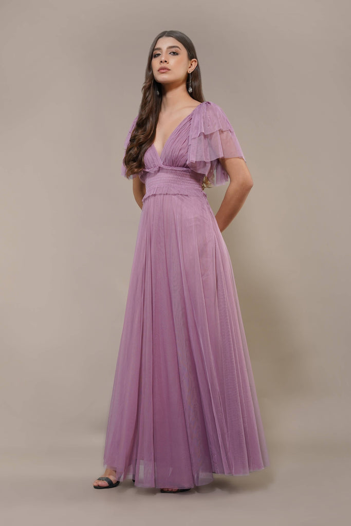 Lovely Lilac Maxi Dress
