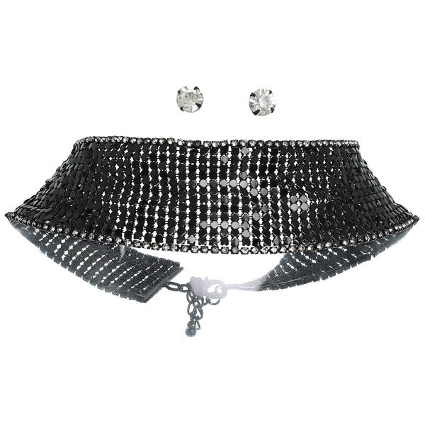 Disco Choker Set: Onyx