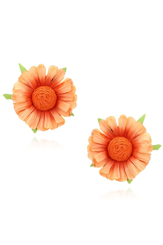 Peach Blossom Earrings