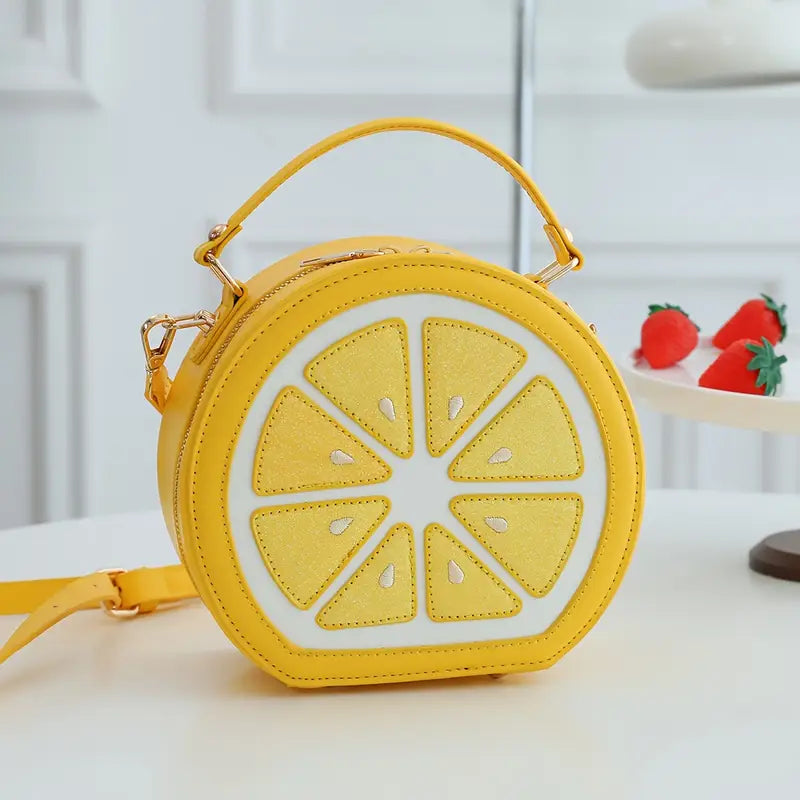 Citrus Surprise Purse: Orange