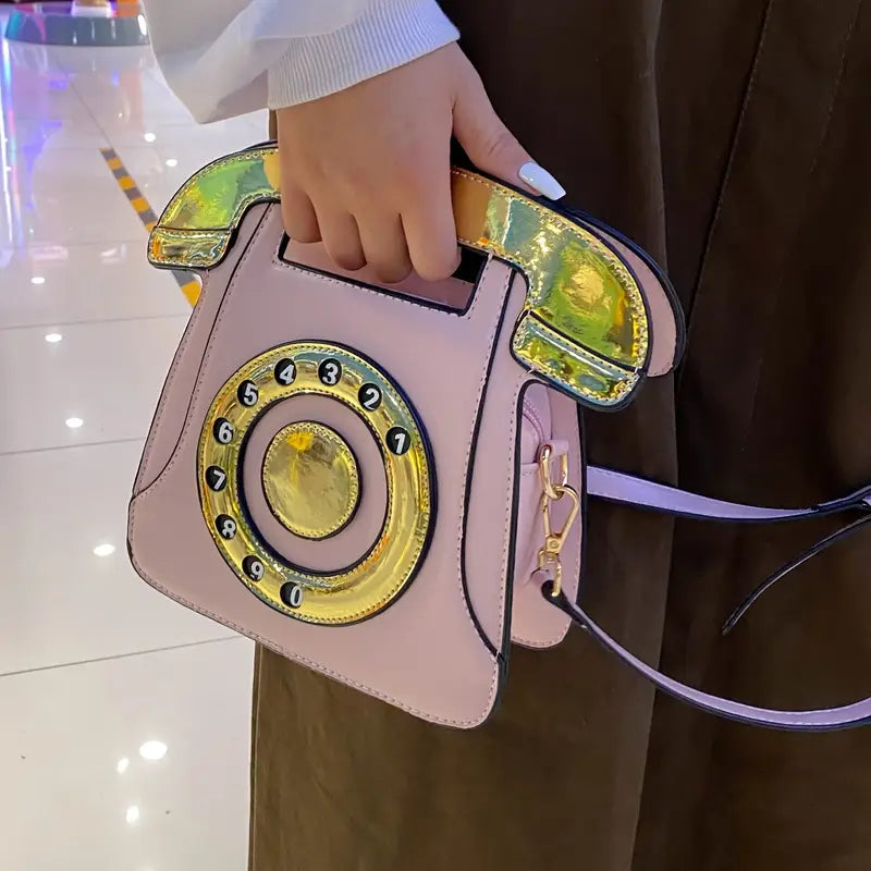 Call Me Cutie Purse: Pink