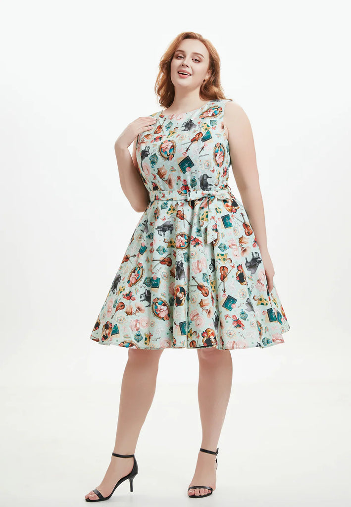 Antique Treasures Dress- Only XL