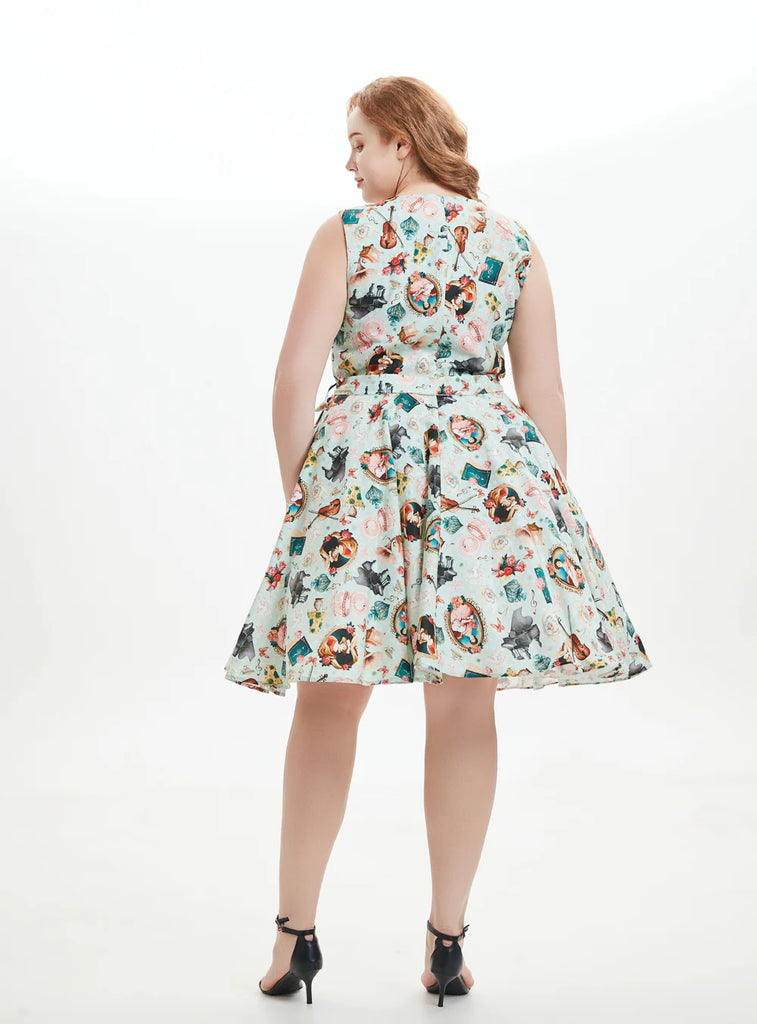 Antique Treasures Dress- Only XL