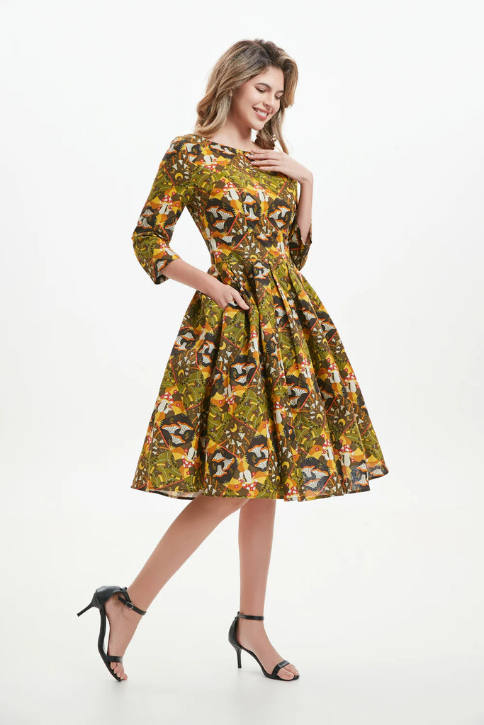 Amaya Mushrooms Dress