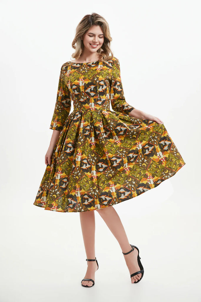 Amaya Mushrooms Dress