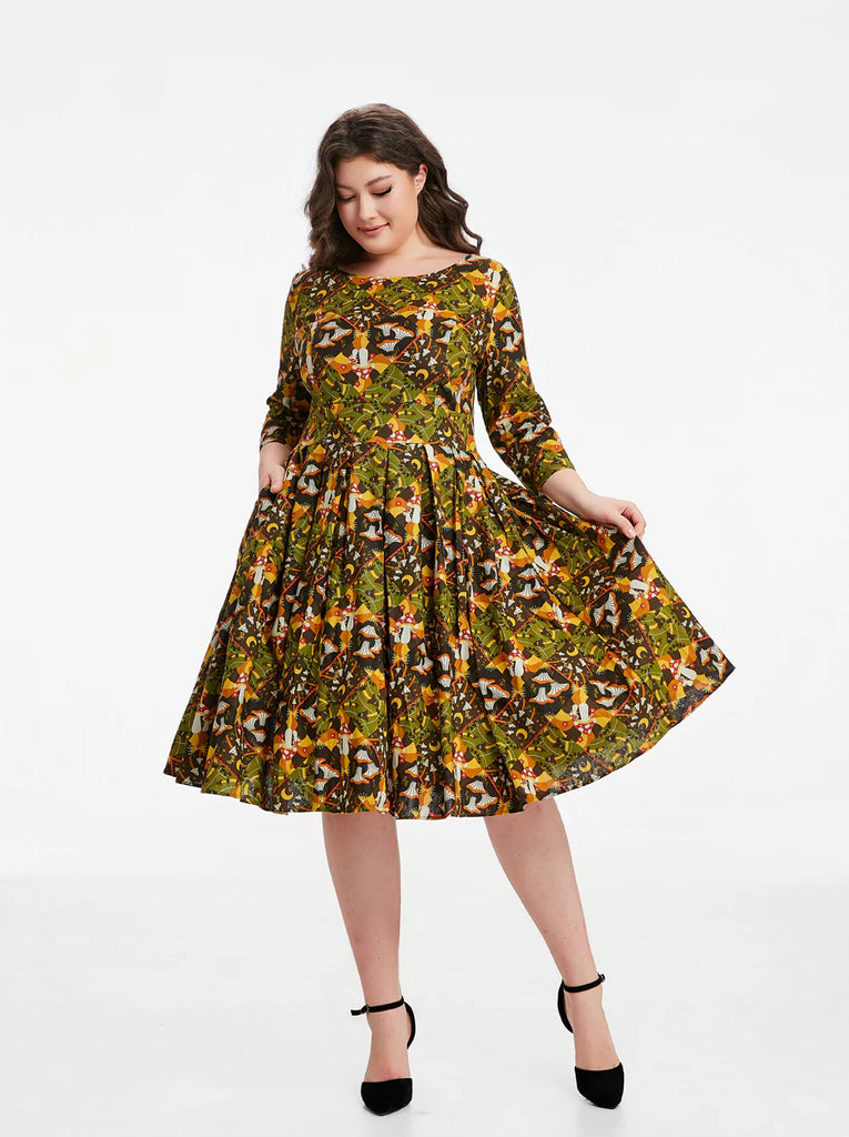 Amaya Mushrooms Dress