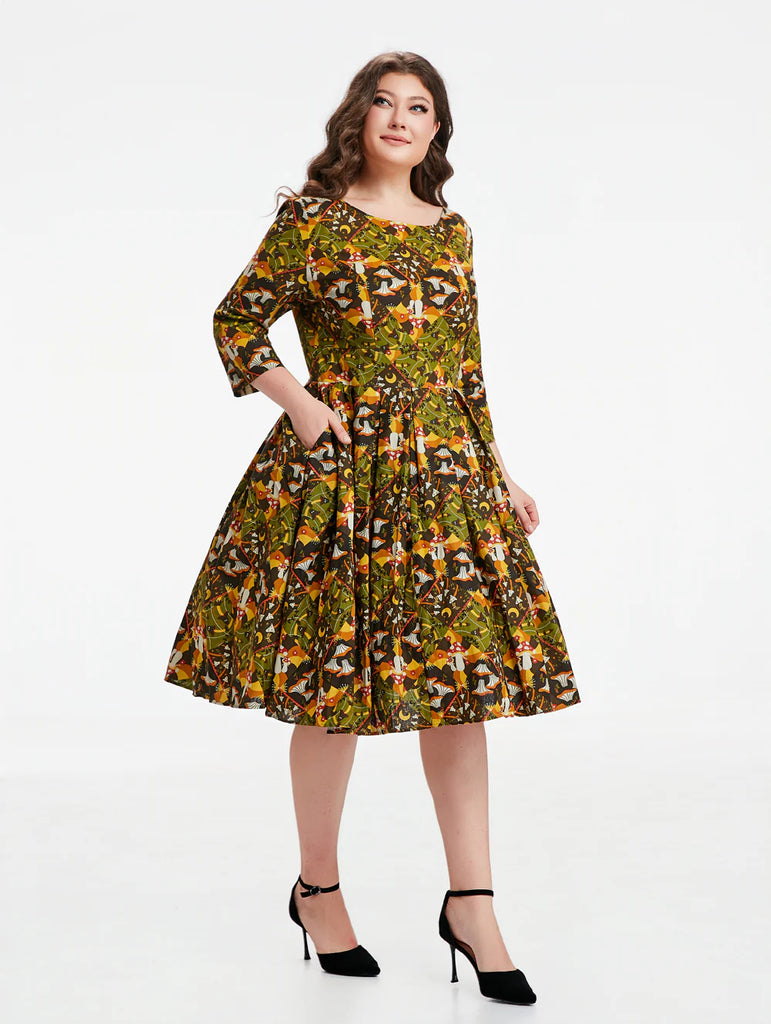 Amaya Mushrooms Dress