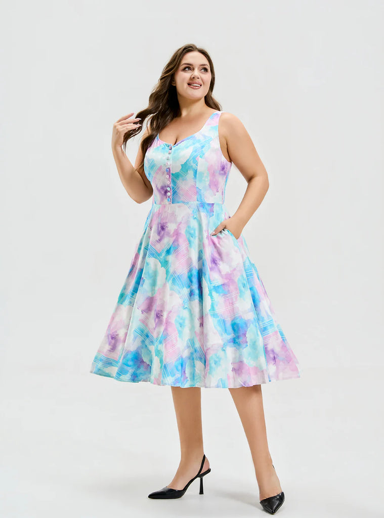 Cotton Candy Skies Dress