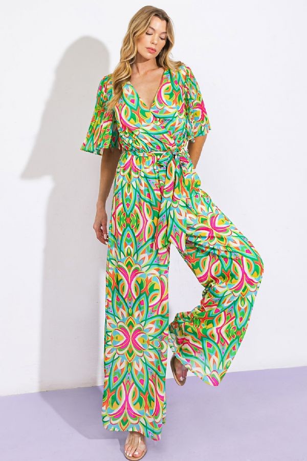 Pucci Peacock Jumpsuit- ONLY S