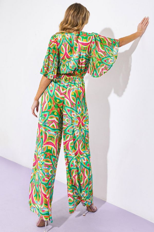 Pucci Peacock Jumpsuit- ONLY S
