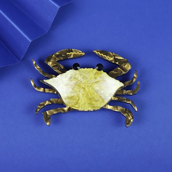 A Little Crabby Brooch