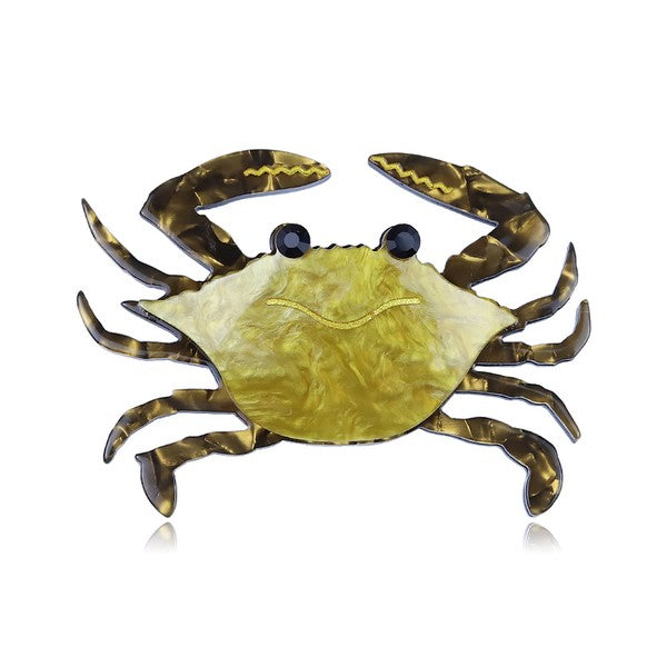 A Little Crabby Brooch